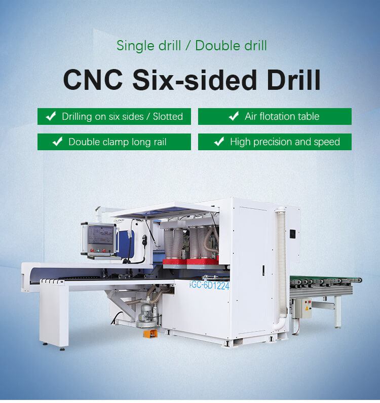 Machine de forage CNC de six côtés
